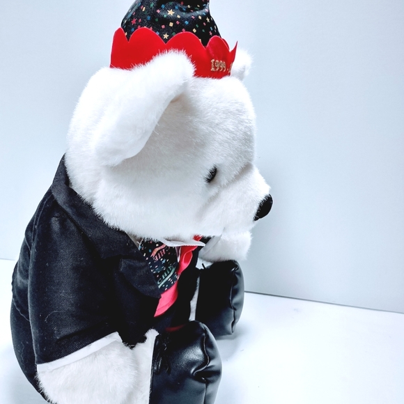 Federated Departments Lazarus Lazzie 16" Millennium Teddy Bear Plush 1999-2000 - Picture 7 of 7